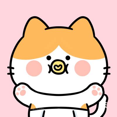 甜美女生小动物头像动漫