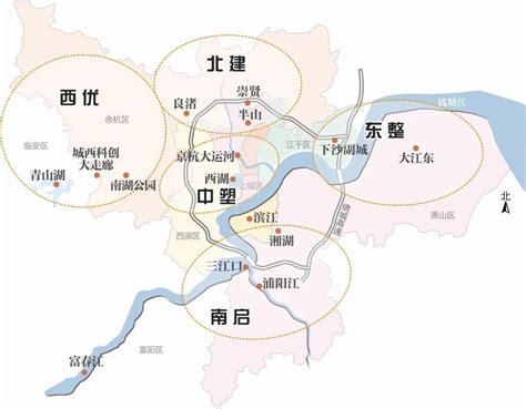 杭州：城市中心区的旧城更新和复兴，杭州望江地区城市设计解析 - 土木在线