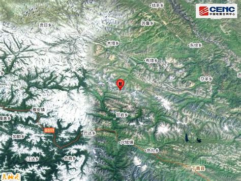 西藏昌都市丁青县发生5.1级地震 震源深度10千米_四川在线