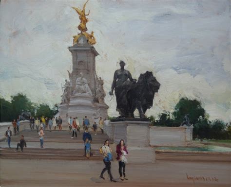 英国伦敦白金汉宫雕塑高清图片下载-正版图片501567141-摄图网