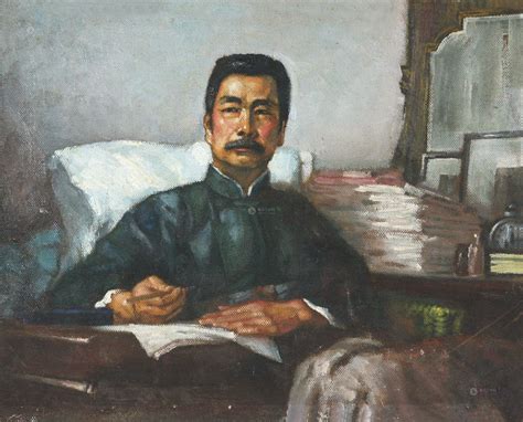 鲁迅画像图片