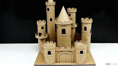 纸箱 手工 城堡房子 - 堆糖，美图壁纸兴趣社区