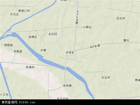 许湾乡地图 - 许湾乡卫星地图 - 许湾乡高清航拍地图 - 便民查询网地图