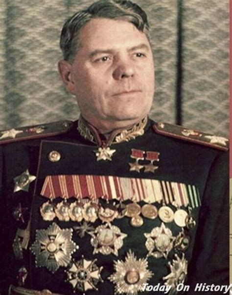 1895年9月30日苏联元帅、军事家华西列夫斯基诞生 - 历史上的今天