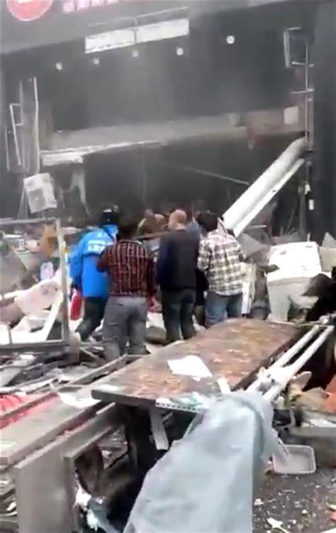 哈尔滨一临街商铺发生爆炸，已有多人受伤送医-大河新闻