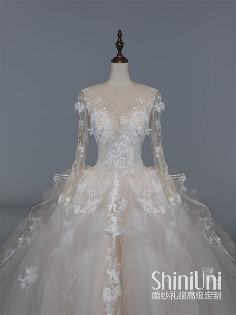 ShiniUni 婚纱《轻盈的介质》 - ShiniUni婚纱礼服高级定制设计 - 设计师品牌
