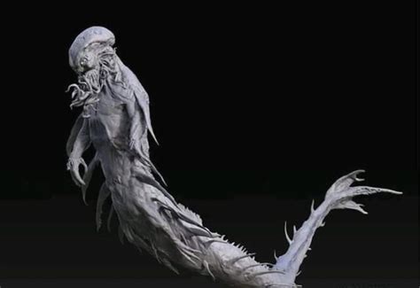《深海异兽》曝怪兽概念图和第二版结局，超级怪兽差点长成螃蟹