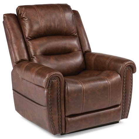 Hooker Furniture Declan Leather Power Recliner w/ Power Headrest ...