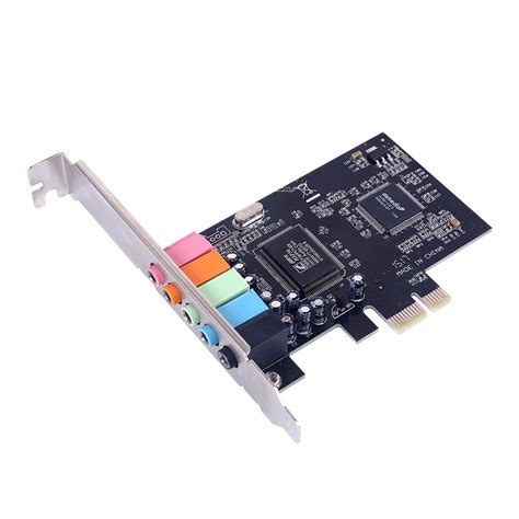 Arealer PCI-E Sound Card CMI8738 5.1 Channel PCI-E Desktop Computer ...