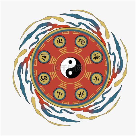 五行八卦福图片