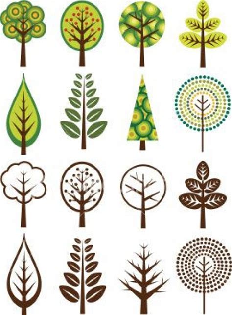 100种简单可爱的小树简笔画画法 最简单的树木简笔画图片大全[ 图片/9P ] - 才艺君