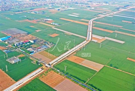 河南焦作：西霞院水利枢纽输水及灌区工程加速施工-人民图片网