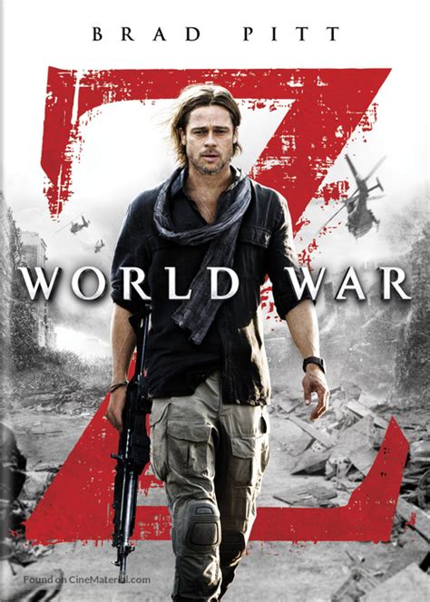 World War Z (2013) dvd movie cover