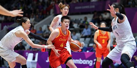 亚运快讯丨71比65胜朝韩联队，中国女篮亚运摘金_新体育网