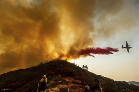 NASA公布了加州山火高清卫星照 烟尘蔓延至加州海岸|NASA|公布-滚动读报-川北在线