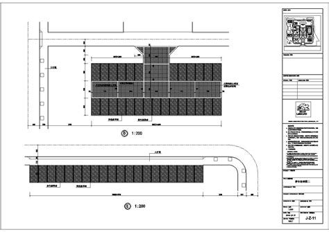 地下停车场出入口坡道设计 地下车库交通设施规划设计 地下停车场墙柱颜色设计