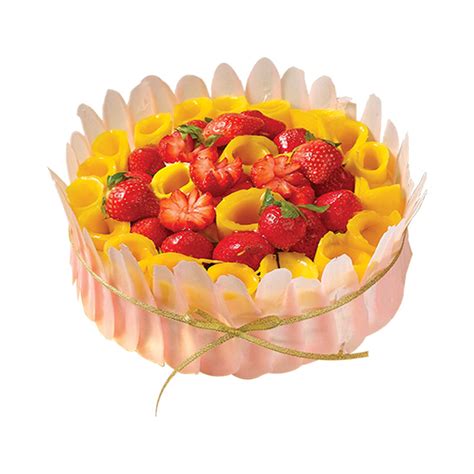 芒果草莓园蛋糕 - 子情贝诺官网