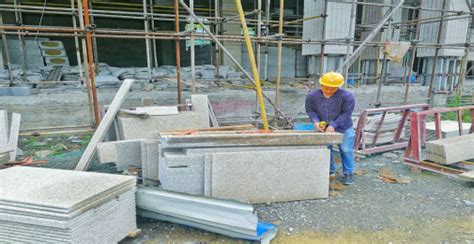 贵州巨鼎石材工程 | 思南县人民银行建设项目施工现场简讯_139石材网