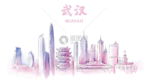 武汉城市形象，一个扁平化的海报|平面|海报|Chessman_ - 原创作品 - 站酷 (ZCOOL)