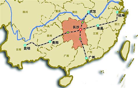 京昆高铁线路图（全线+分段线路）- 重庆本地宝
