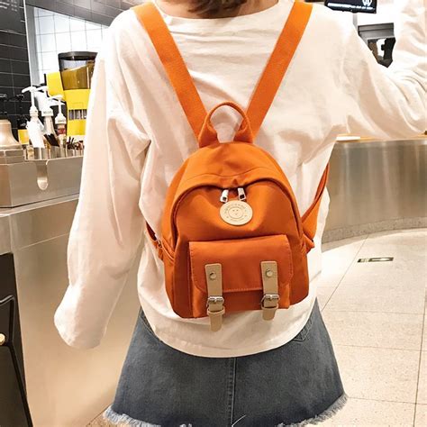 2020新款时尚女士双肩背包防水牛津布简约韩版双肩包学生书包箱包-阿里巴巴