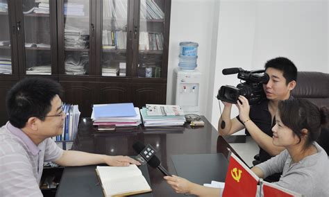 湖北省电视台记者为我所采访 -湖北省地质局第八地质大队