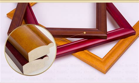 弘艺厂家订造中式木质相框/画框 木制挂墙 红木色相框 装裱字画框-阿里巴巴