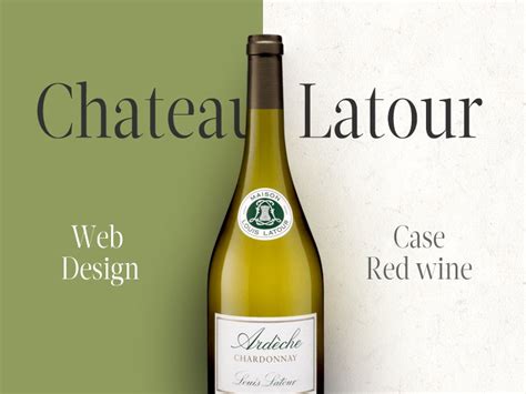拉图红酒官网 Chateau Latour web design _周仟-站酷ZCOOL