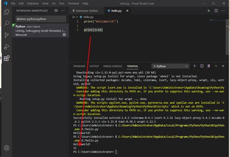 使用Visual Studio Code 写Python代码_visualstudiocode怎么写python-CSDN博客