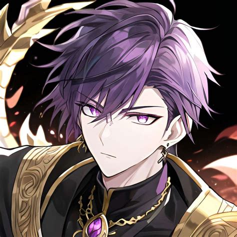 紫色非主流男士头像