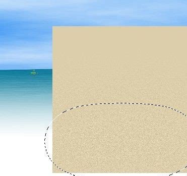 Photoshop制作海滩美女的幻想世界图 - PS教程网