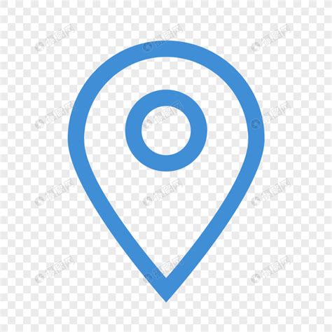 UI地图定位矢量图标素材免费下载 - 觅知网