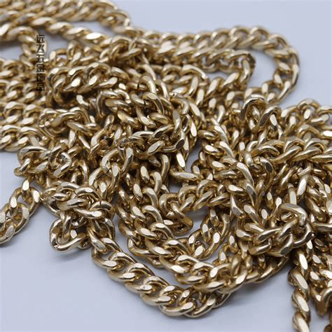 黄铜镀18K真金 欧美个性ins风时髦夸张设计天然珍珠表带链条手链-阿里巴巴