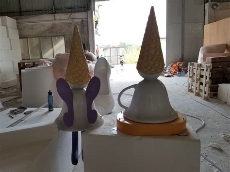 冰淇淋 (2)玻璃钢雕塑_曲阳县华雄园林雕塑有限公司
