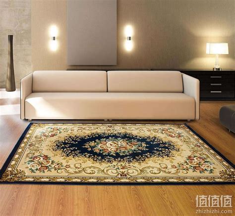 新中式地毯客厅中国风水墨现代轻奢美式茶几垫卧室床边毯欧式北欧-美间设计