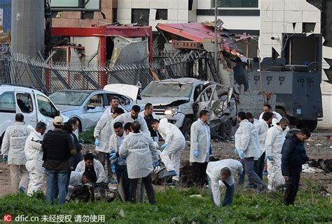 土耳其遭炸弹袭击7名警察丧命 连续三周发生爆炸(图)_新闻频道_中国青年网