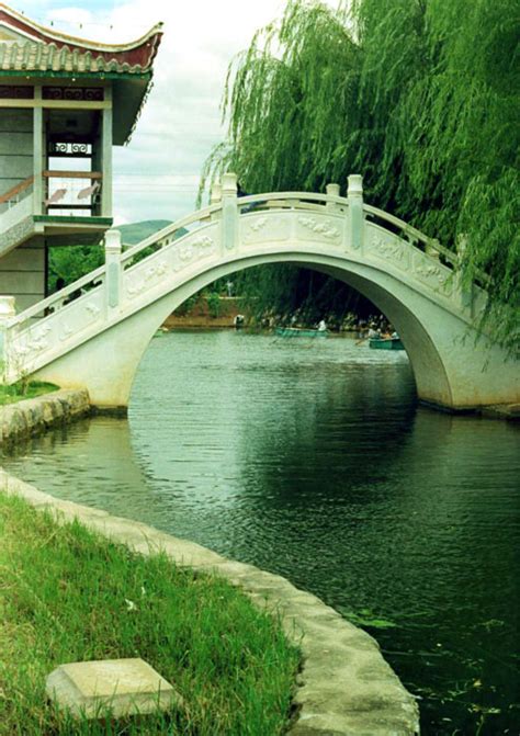 小桥流水河流护眼风景壁纸-壁纸图片大全