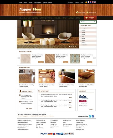 B2B模式地板网站|UI|图标|嘉木子 - 原创作品 - 站酷 (ZCOOL)