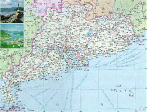 广西壮族自治区旅游地图 - 广西地图 - 地理教师网