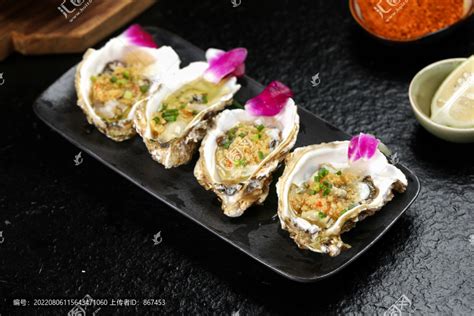 碳烤生蚝,日韩料理,食品餐饮,摄影素材,汇图网www.huitu.com