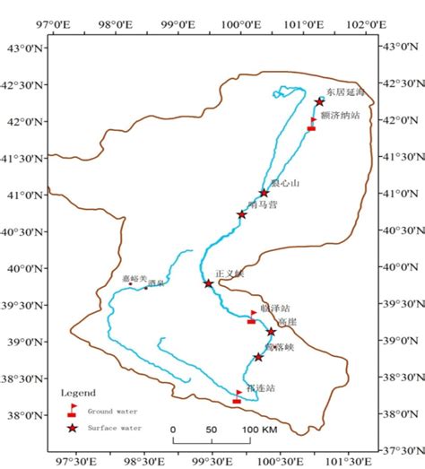 黑河流域1:100万地貌数据集（2000）- 时空三极环境大数据平台