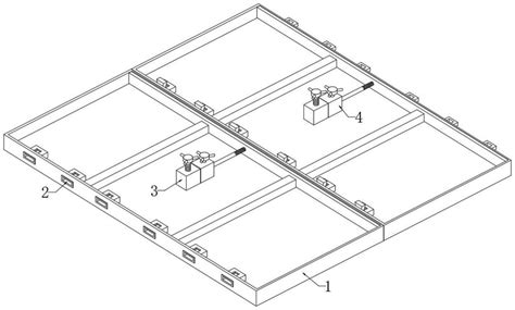 框架柱模板安装示意图(多层板)-主体结构-筑龙建筑施工论坛