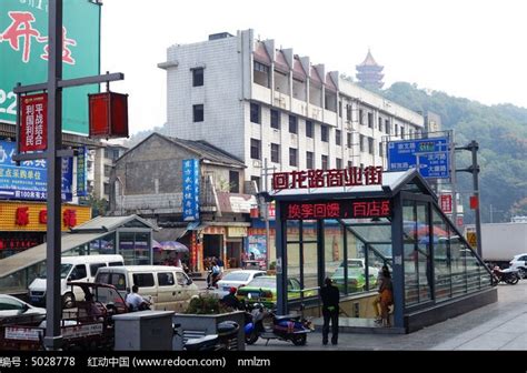 张家界旅游商业步行街高清图片下载_红动中国