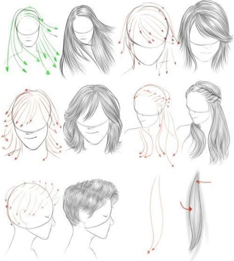 漫画人物的头发怎么画？如何正确绘画人物的头发？__财经头条