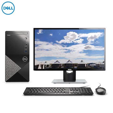 戴尔(Dell)成就3910 2022年新品 12代处理器 商用办公 Win11 台式电脑 主机+23.8英寸屏(i5-12400/16G ...