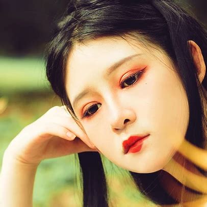 古风唯美女生头像彼岸花