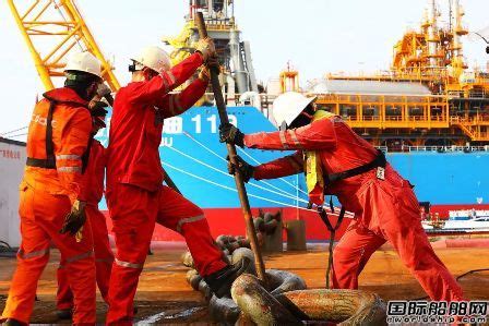 海油工程完成“海洋石油119”海上安装 - 在建新船 - 国际船舶网