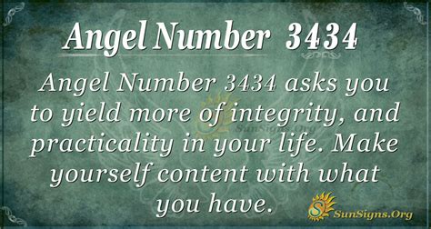 Angel Number 3434 Meaning is Your Guiding Light - SunSigns.Org