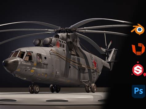 HILL - HX50 最新直升机细节图～ - 普象网