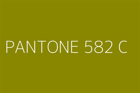 PANTONE 582 C Color HEX code